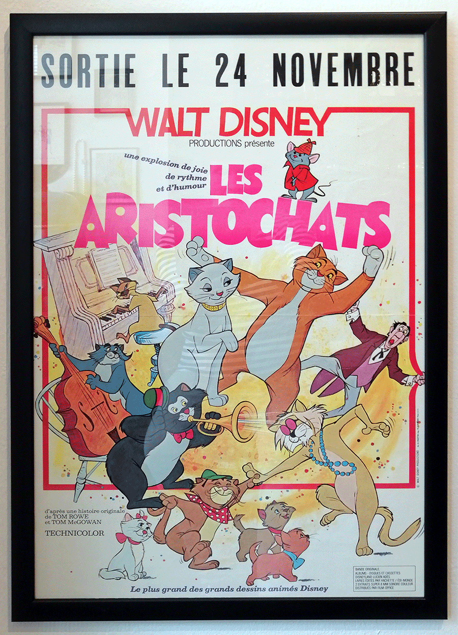 Filmplakat - Aristo Cats @galleryeight